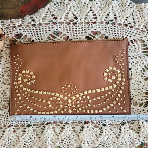 Rare Michael Kors Boho studded clutch bag - Picture 10 of 11